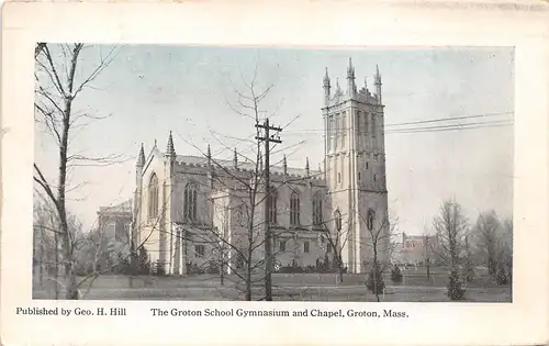 Groton MAThe Groton School Gymnasium and Chapel gl1928 163.993