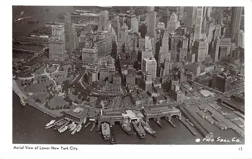 New York City NY Aerial View of Lower New York City ngl 164.011