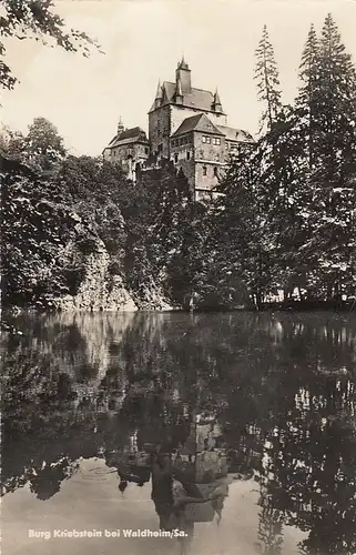 Burg Kriebstein b.Waldheim i.Sa. ngl E4499