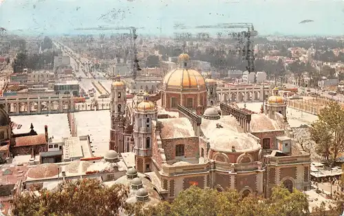 Mexiko Gualadupe Basilica und Panorama gl1966 164.232