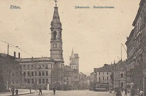 Zittau, Johanneum, Bautznerstrasse gl1920 E4088