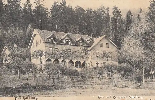 Bad Harzburg, Hotel und Restaurant Silberborn gl1905 E4077