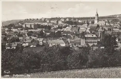 Rosswein i.Sa., Panorama glum 1940? E4097