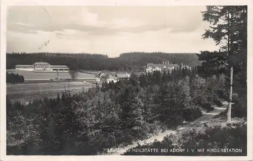 Adorf Leipziger Heilstätte Mit Kinderstation gl1929 165.011