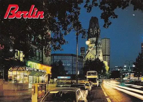 Berlin, Kurfürstendamm mit Gedächtniskirche ngl E2722