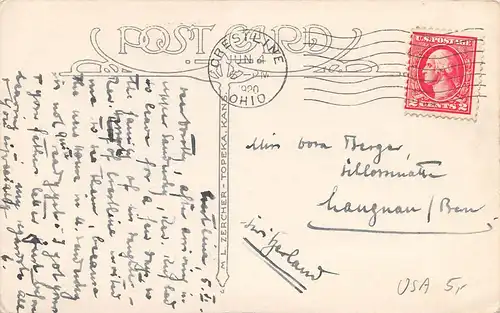 Crestline OH German Reform Church gl1920 164.060