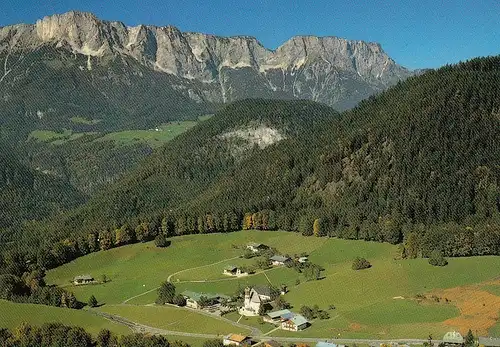 Blick auf Oberau mit Untersberg ngl E3110