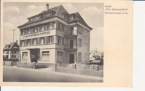 Schwenningen a.N. Hotel "Vier Jahreszeiten" gl1937 227.010
