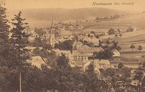 Neuhausen im Erzgebirge, Panorama ngl E4180