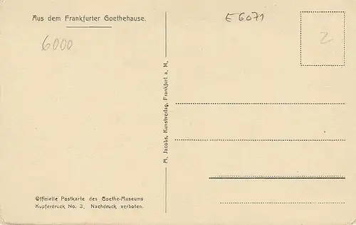 Frankfurt a. M., Goethehaus, Küche der Frau Rat ngl E6071