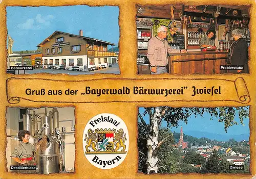Zwiesel - Bayerwald Bärwurzerei ngl 167.107