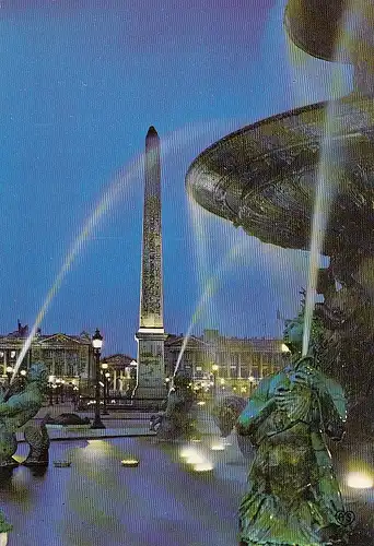 Paris, La Place de la Concorde ngl E2774