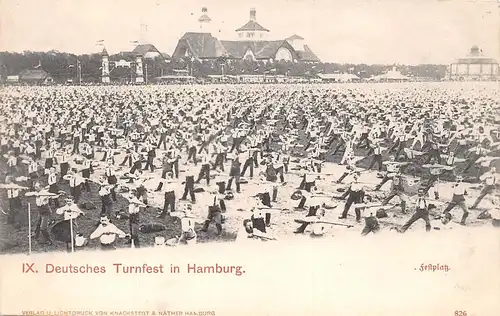 Hamburg IX. Deutsches Turnfest Festplatz ngl 165.823