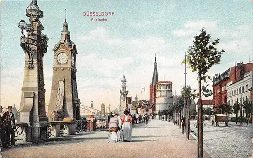 Düsseldorf Rheinufer ngl 165.505