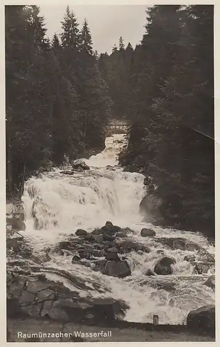 Raumünzach im Murgtal, Wasserfall gl1934? E2802