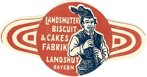 Landshuter Biscuit & Cakes Fabrik, Etikett 167.188