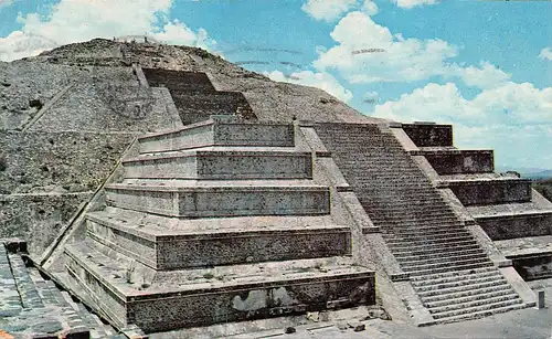 Mexiko San Juan Teotihuacan The Moon Pyramid gl1974 164.282