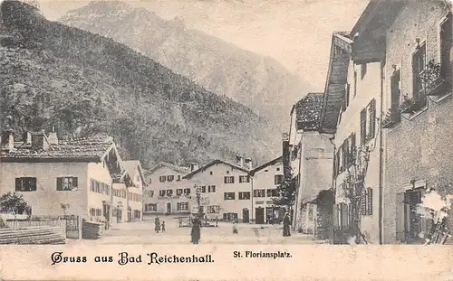 Bad Reichenhall St. Floriansplatz gl1906 165.910