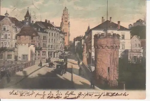 Freiburg im Breisgau - Schwabentor und Brücke gl1904 226.859