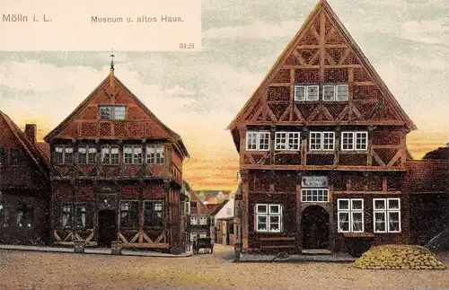 Mölln Museum und altes Haus ngl 165.606