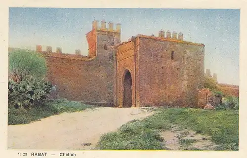 Marokko, Rabat, Chella ngl E4027