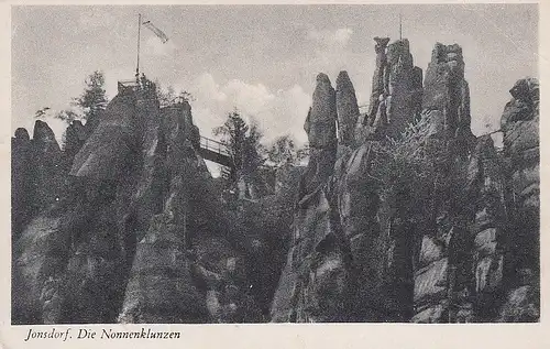 Jonsdorf, Zittauer Gebirge, Die Nonnenklunzen ngl E4761