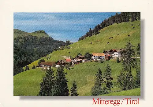 Mitteregg bei Berwang in Tirol, Panorama ngl E3234