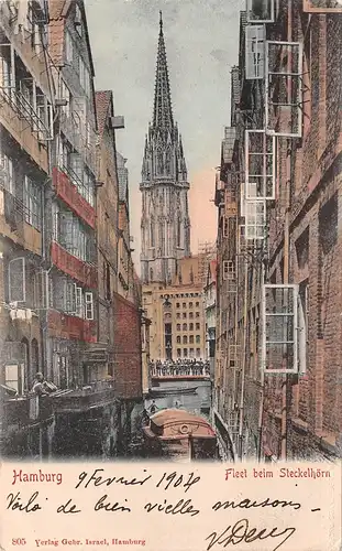 Hamburg Fleet beim Steckelhörn gl1904 165.659