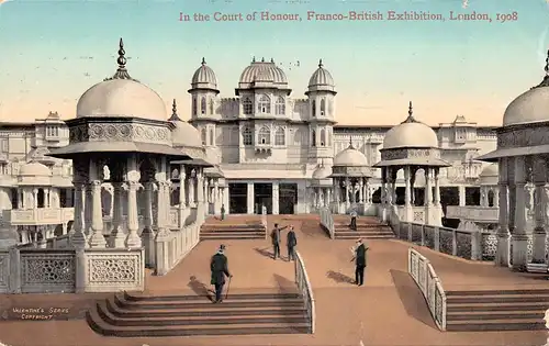 London In the Court of Honor - Franco-British Exhibition 1908 gl1908 164.500