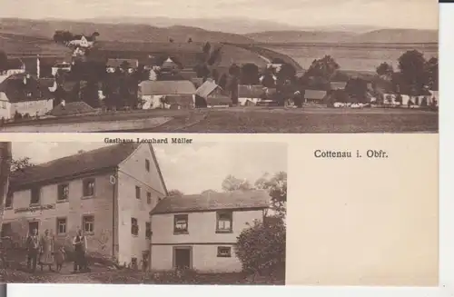 Cottenau - Panorama und Gasthaus/Handlung L. Müller ngl 228.416