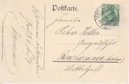 Freiburg im Breisgau - Abgangsprüfung Lehrerseminar 1912 gl1912 226.877