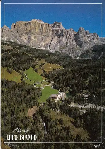 Dolomiti,Canazei (TN) Albergo Lupo Blanco ngl E3263