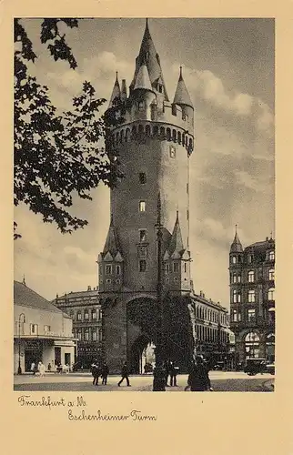 Frankfurt a.M., Eschenheimer Turm ngl E4242