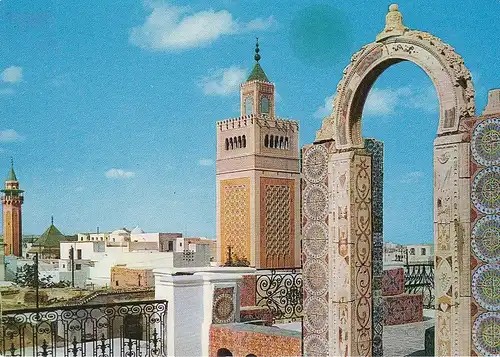 Tunesien, Tunis, Palais d'Orient, Terrasse ngl E3277