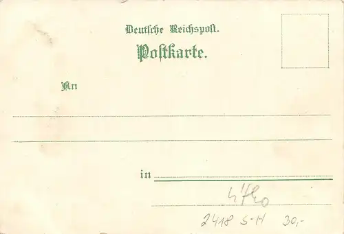 Ratzeburg Litho Meyer's Sommeretablissement "Bäck" Dom Mühle Wache ngl 165.821