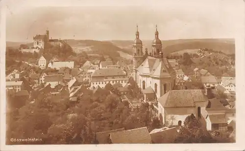 Gößweinstein - Panorama gl1928 166.354