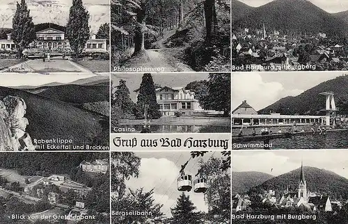 Bad Harzburg, Mehrbildkarte gl1960 E4082