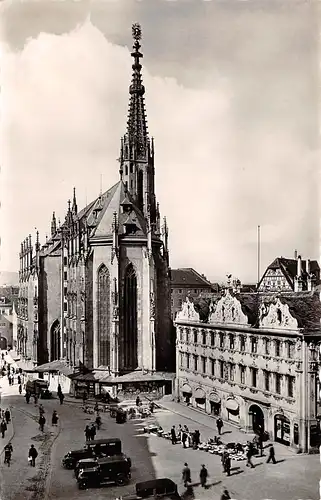 Würzburg - Marienkapelle und Falkenhaus ngl 167.491