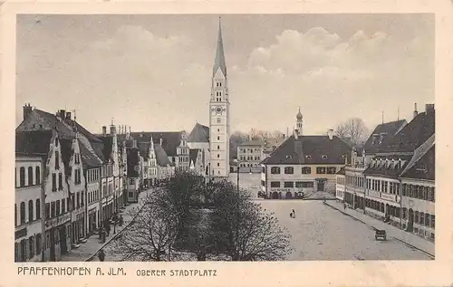 Pfaffenhofen an der Ilm Oberer Stadtplatz feldpgl1917 166.259