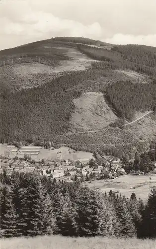 Manebach, Thür., Blick zum Kickelhahn ngl E4922