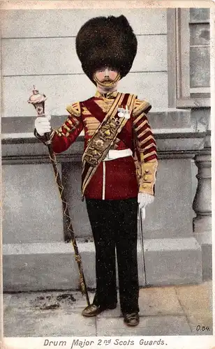 London Drum Major 2nd Scots Guards gl1907 164.521