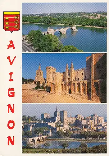 Avignon (Vaucluse), Mehrbildkarte ngl E3251