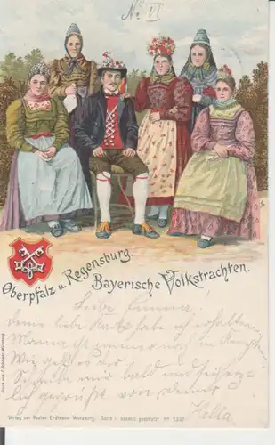 Regensburg - Bayerische Volkstrachten gl1898 228.000