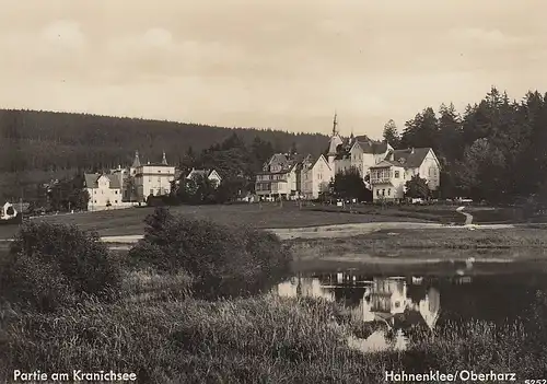 Bad Hahnenklee, Oberharz, Partie am Kranichsee gl1933? E3315