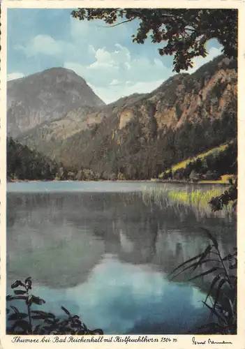 Bad Reichenhall Am Thumsee mit Ristfeuchthorn gl1938 165.907