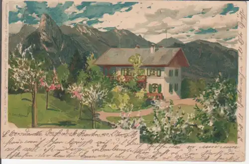 Oberammergau - Villa St. Gregor gl1905 227.890