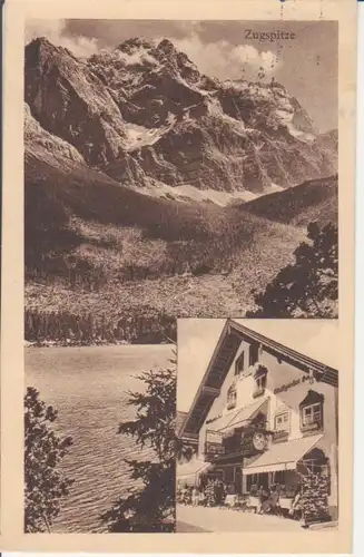 Garmisch - Gasthaus Stuttgarter Hof, Zugspitze gl1930 227.899