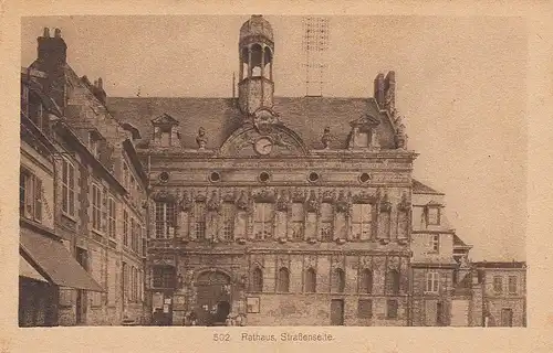 Rathaus, Straßenseite - aber wo? ngl E5547