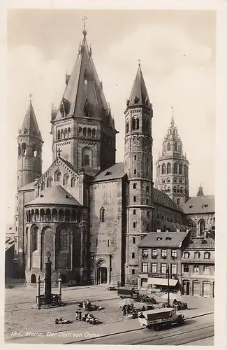 Mainz am Rhein, der Dom von Osten ngl E4306