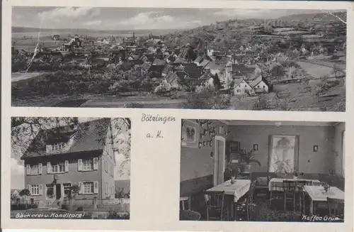 Bötzingen a.K. Bäckerei Kaffee Grün Panorama gl1943 227.158